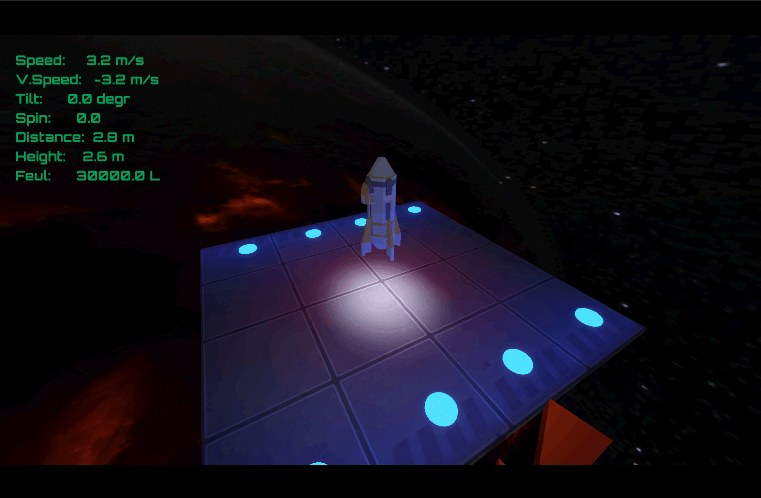 Godot Rocket Lander Simulator